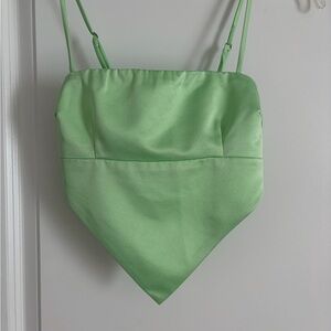 Princess Polly Light Green Top